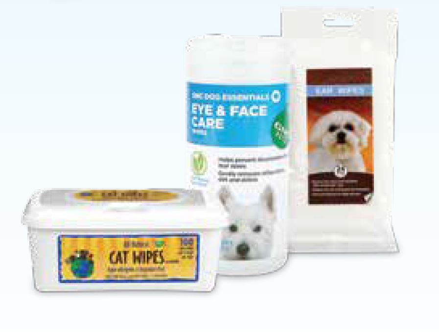 Pet wipes helps maintain a clean and healthy pet coat